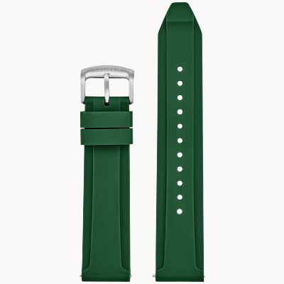 Green Silicone Strap (22mm)