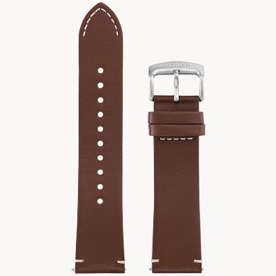 Brown Leather Strap (22mm)