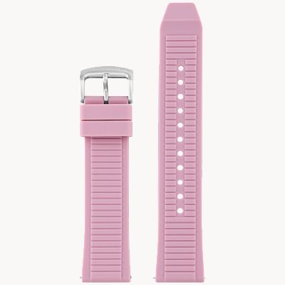 Pink Silicone Strap (22mm)